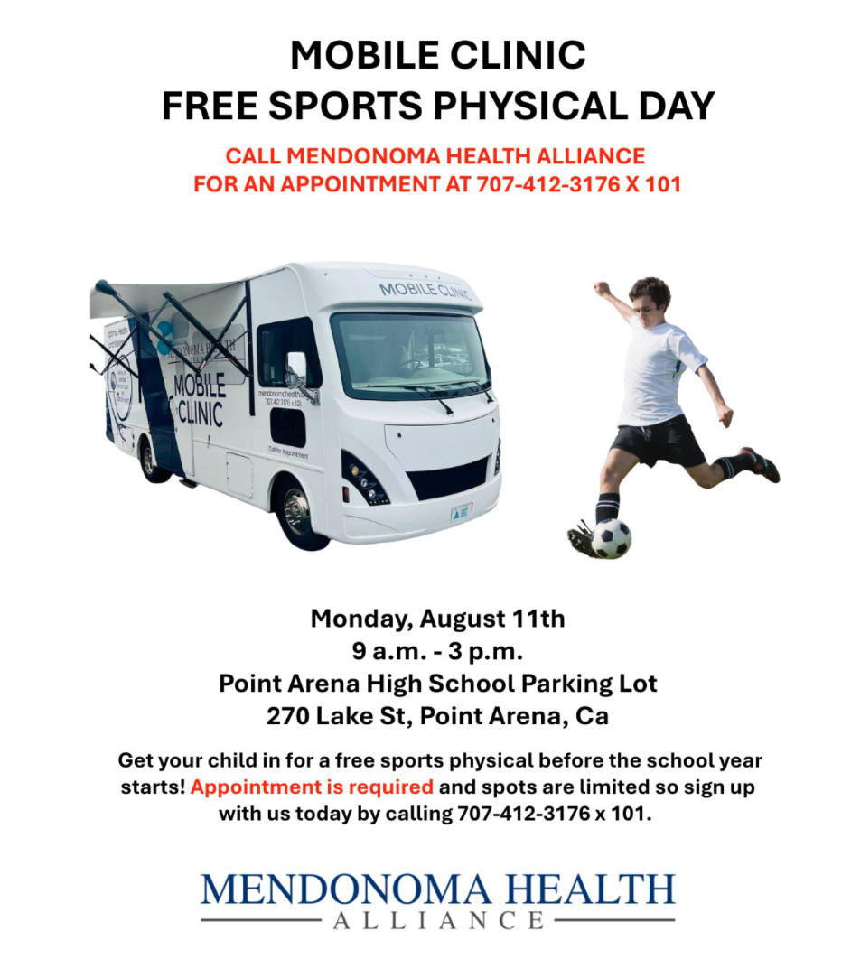 mobile clinic sports physcials
