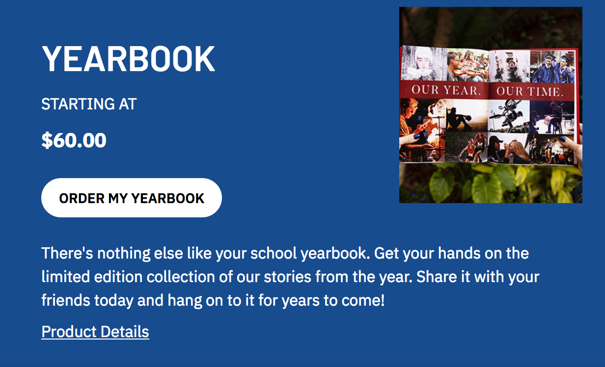 get your pahs yearbook today