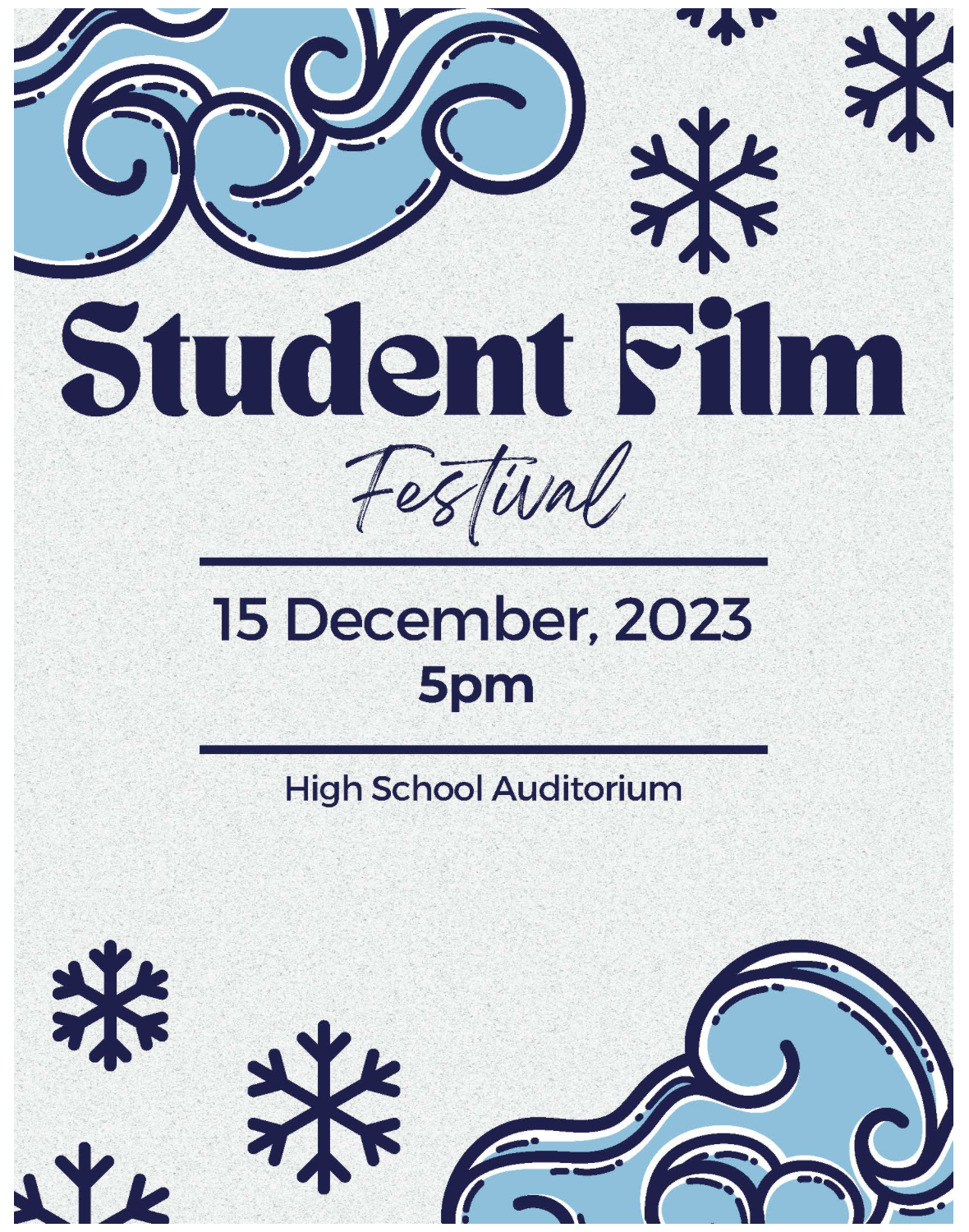 student film night
