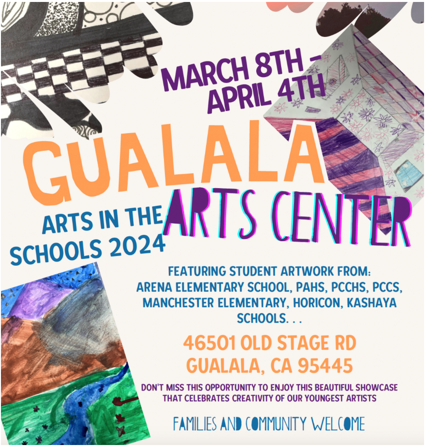 Student Art Show at Gualala Arts