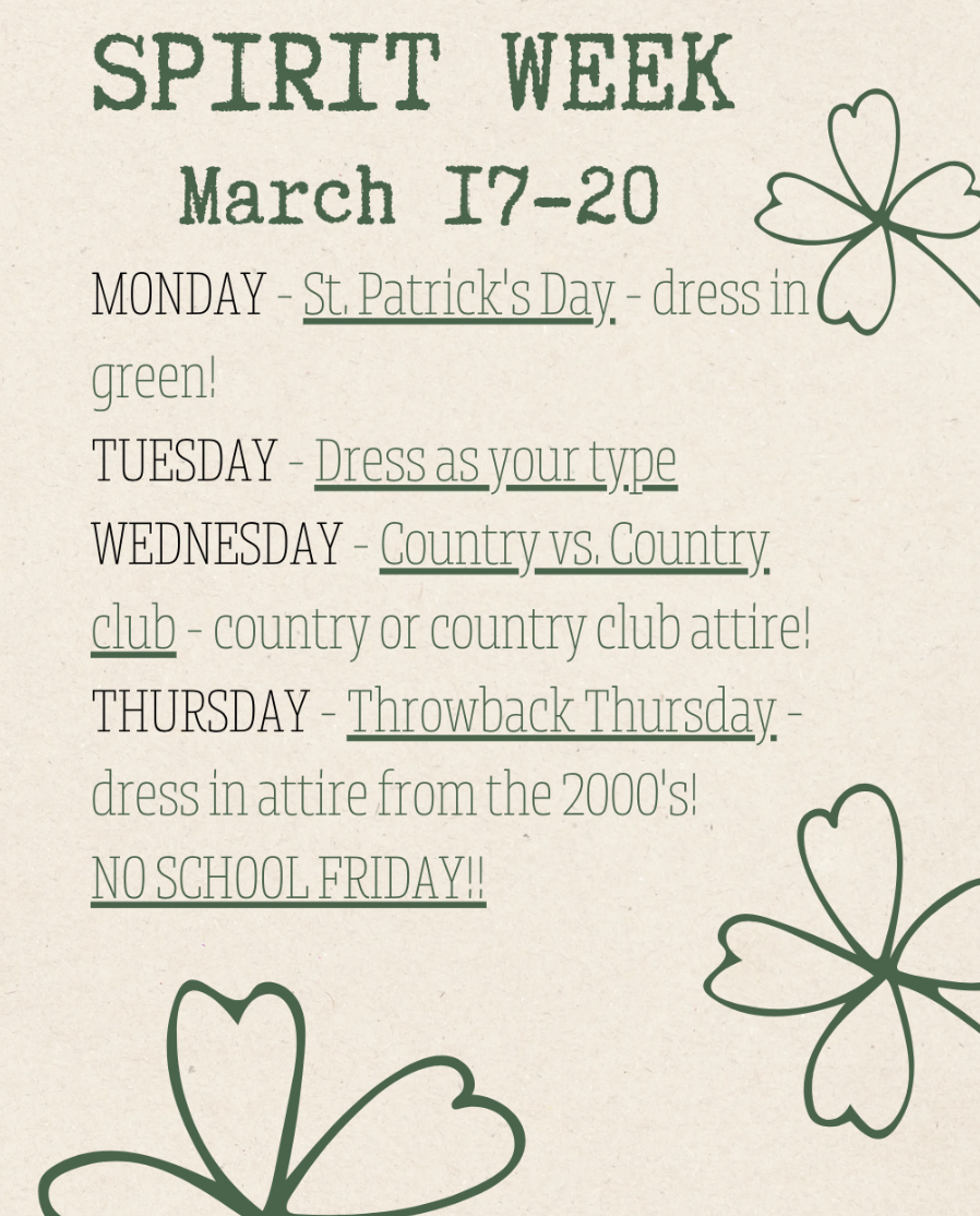 pahs spring spirit week