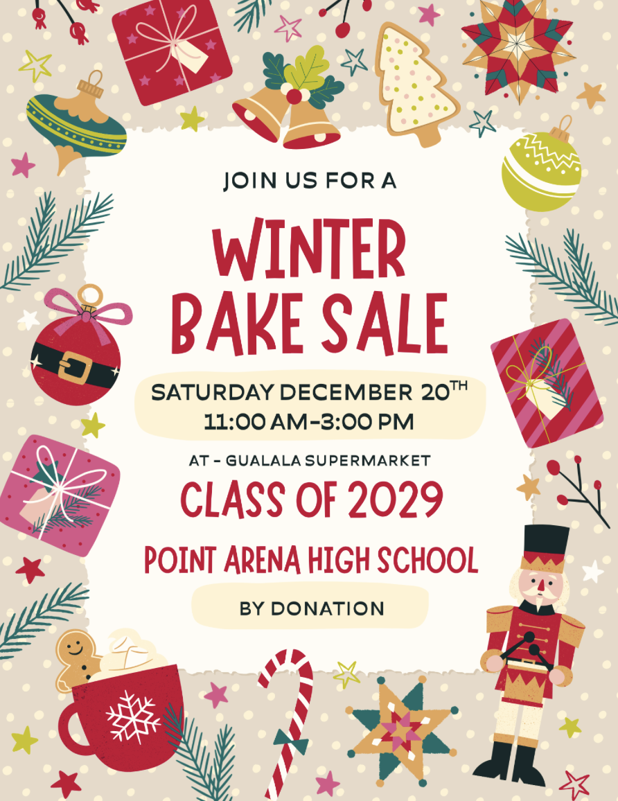 winter bake sale