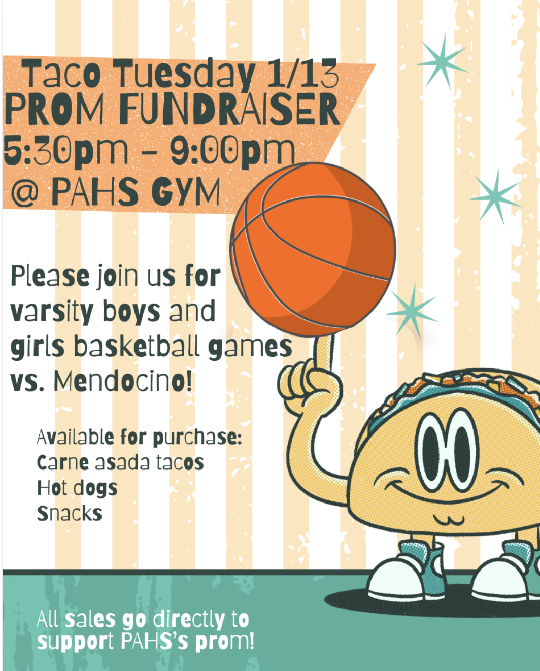 prom fundraiser taco tuesday