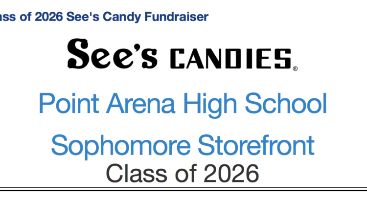 PAHS class of 2026 See's Candies fundraiser