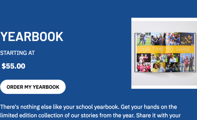 early bird yearbook pricing