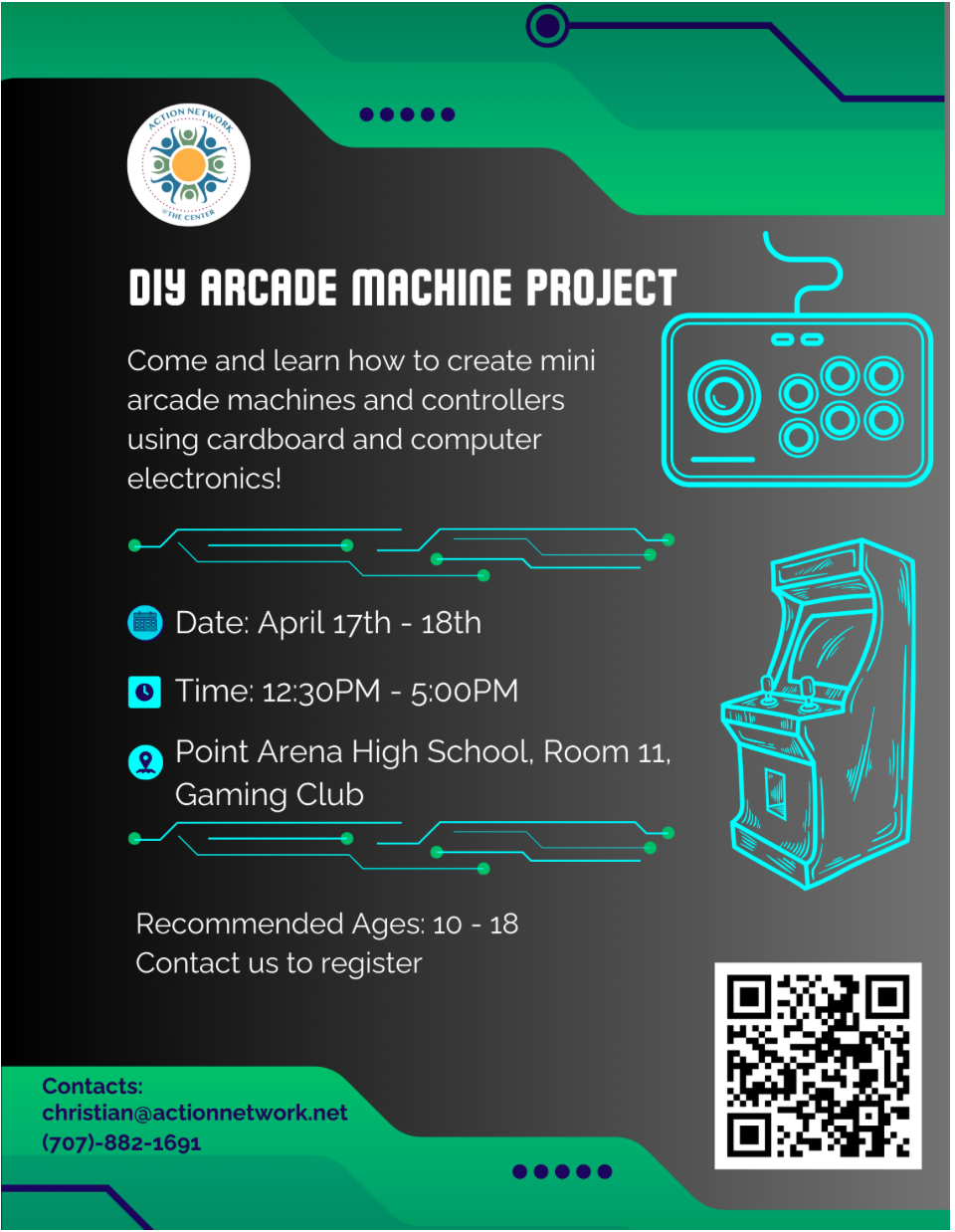 Arcade Machine Project DIY Arcade Machine Project - Point Arena High School