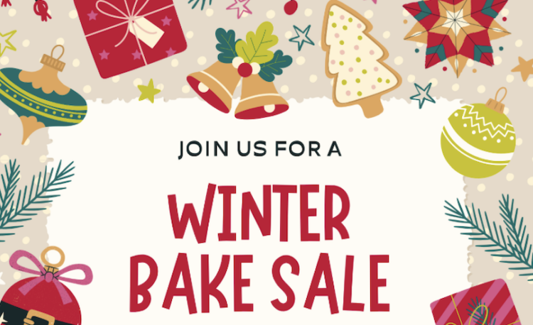 winter bake sale